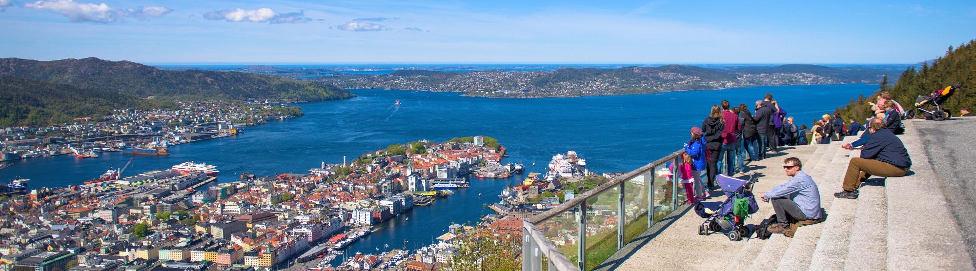 Planlegg tur for gruppe til Bergen