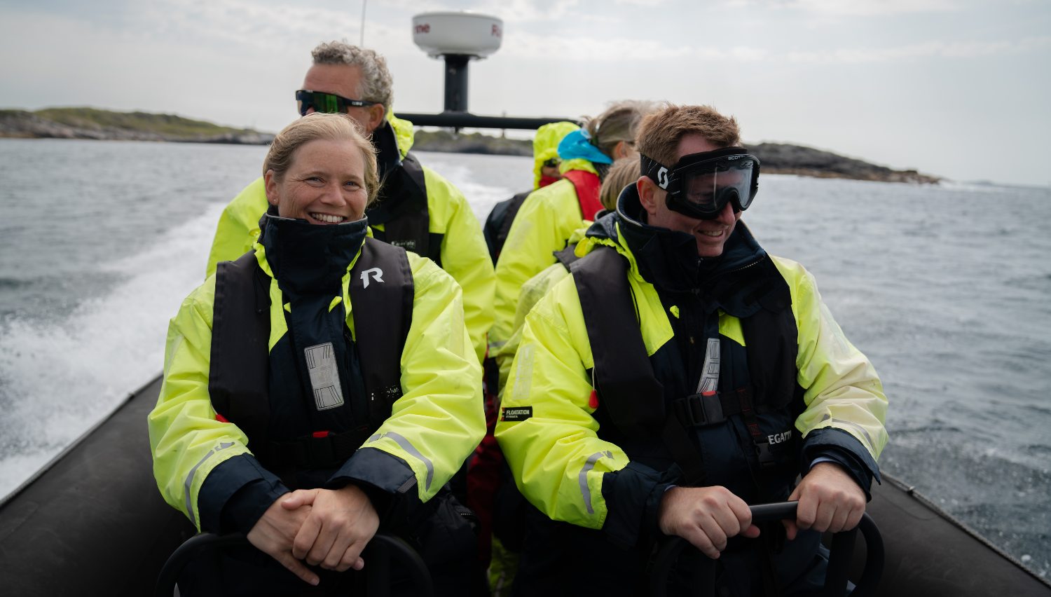 RIB båttur på Fedje