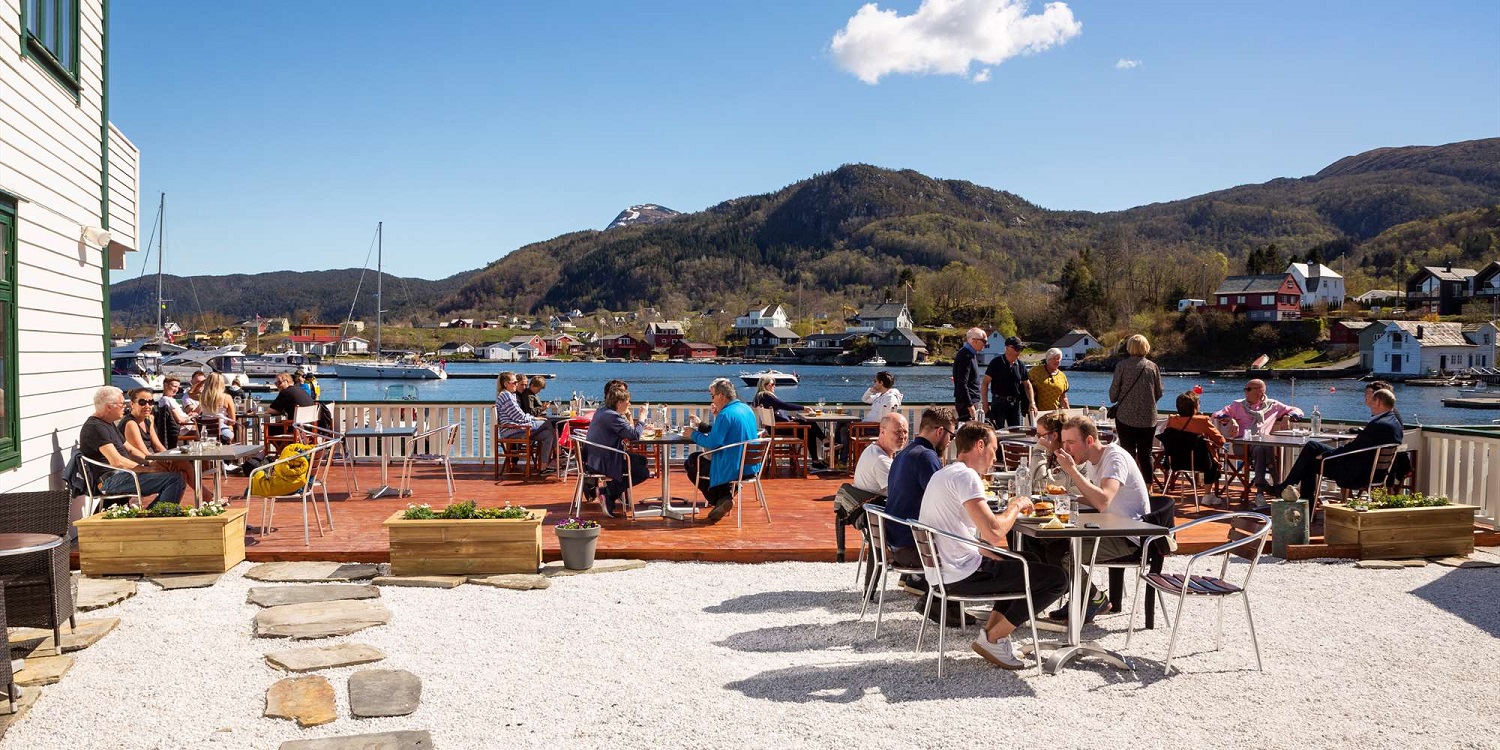 Bilferie i Norge - Mandelhuset på Tysnes