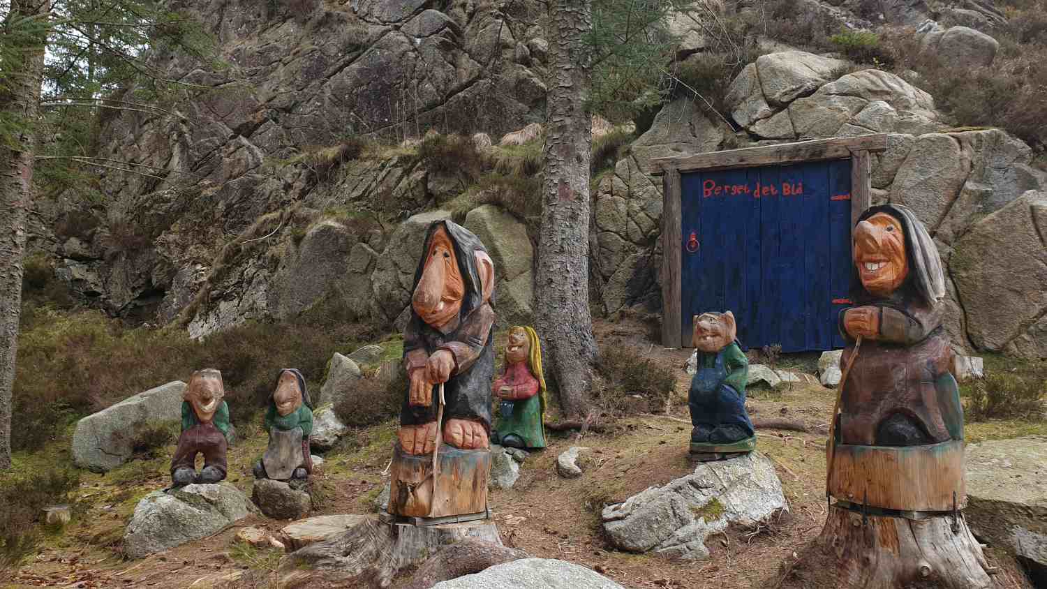 Berget det blå i Bekkjarvik på Austevoll