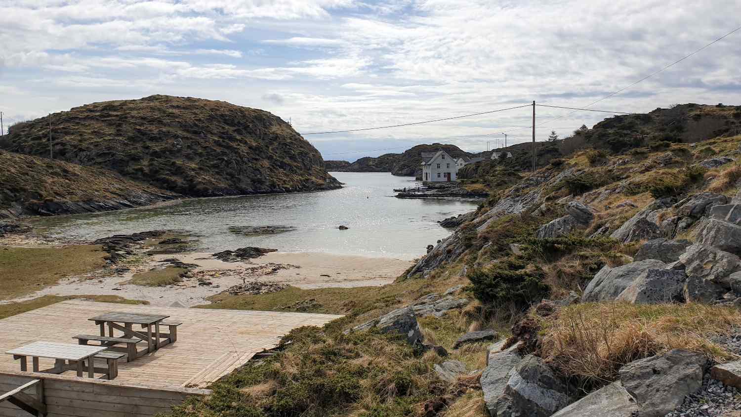 Badestrand Møkster
