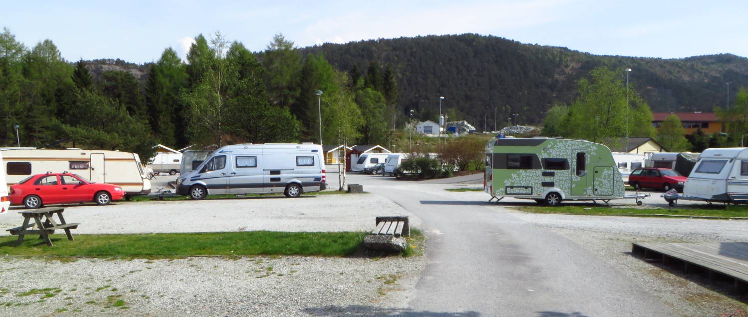Bobilparkering i Bergen - Bergen Camping Park