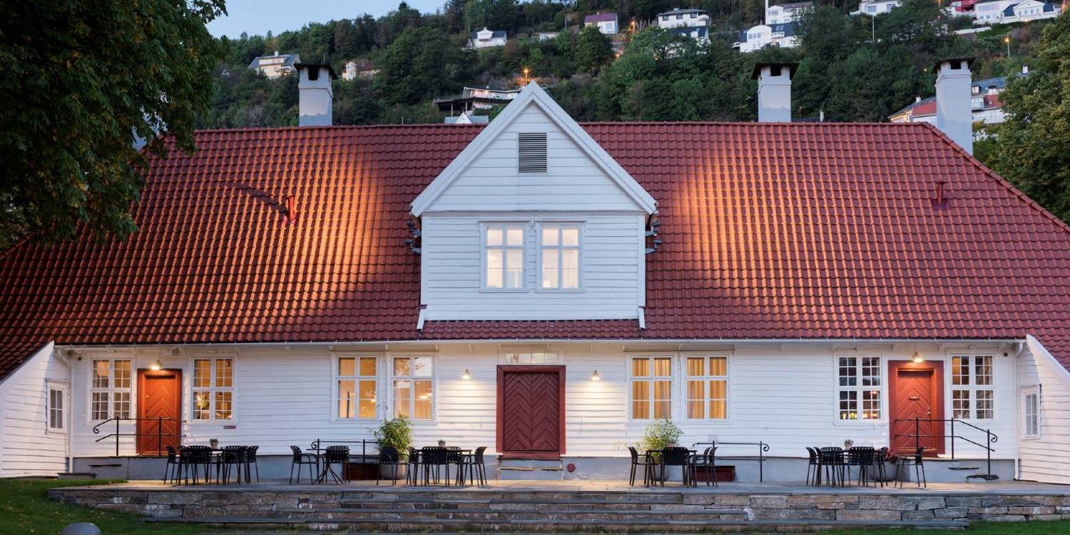 Luksusopphold i Bergen - boutiquehoteller - Villa Terminus sett fra utsiden