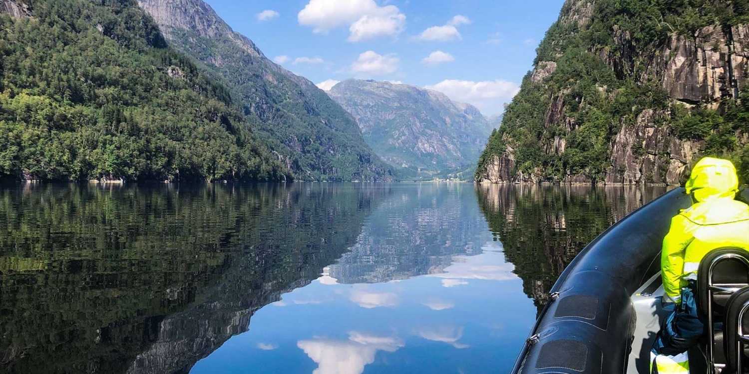 Fjordcruise og fossefallsafari i Hardanger