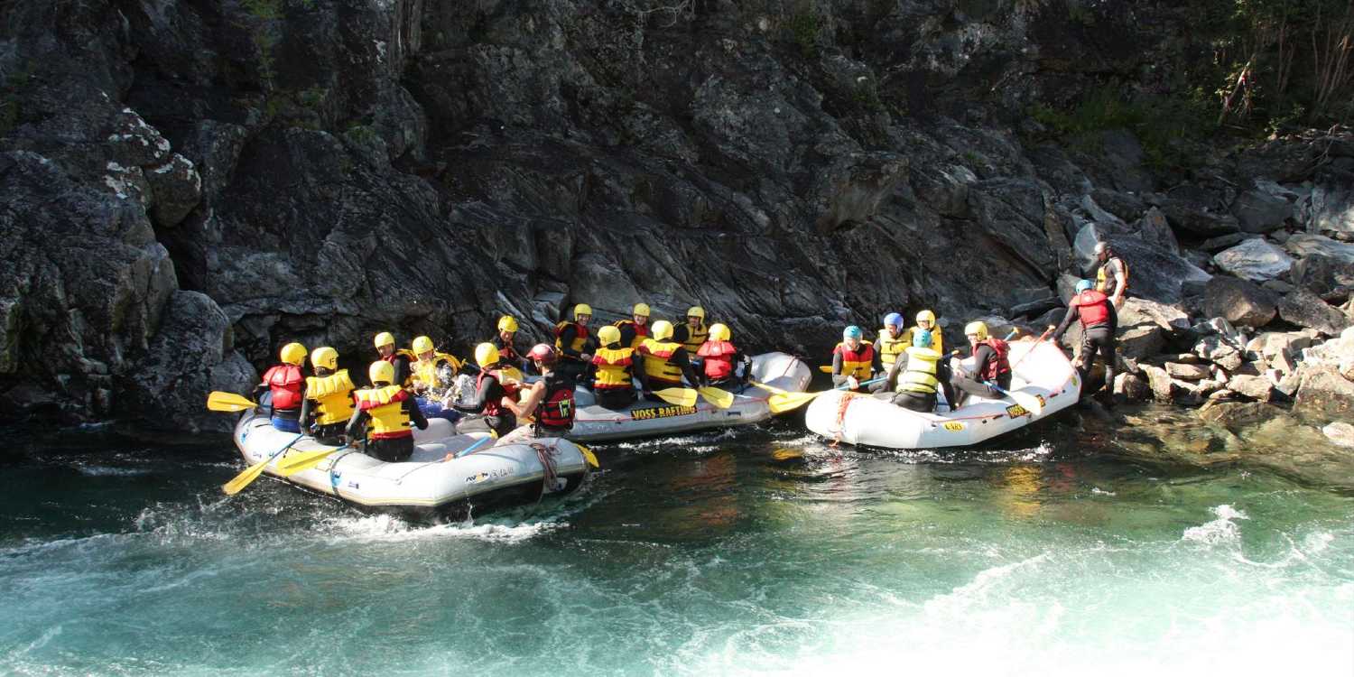 Norgesferie ungdom - Voss Rafting