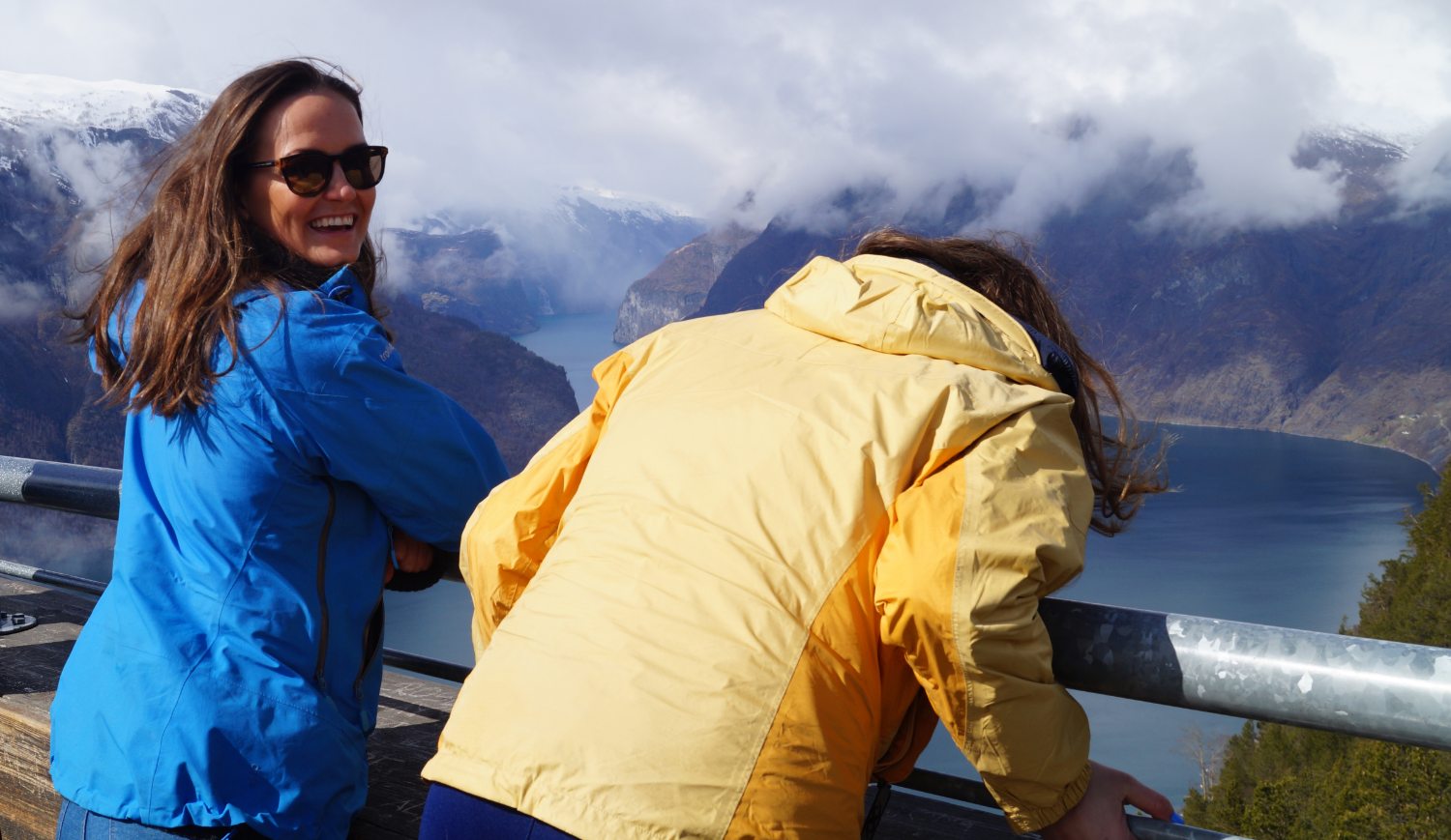 Sognefjorden og Stegastein utsiktspunkt