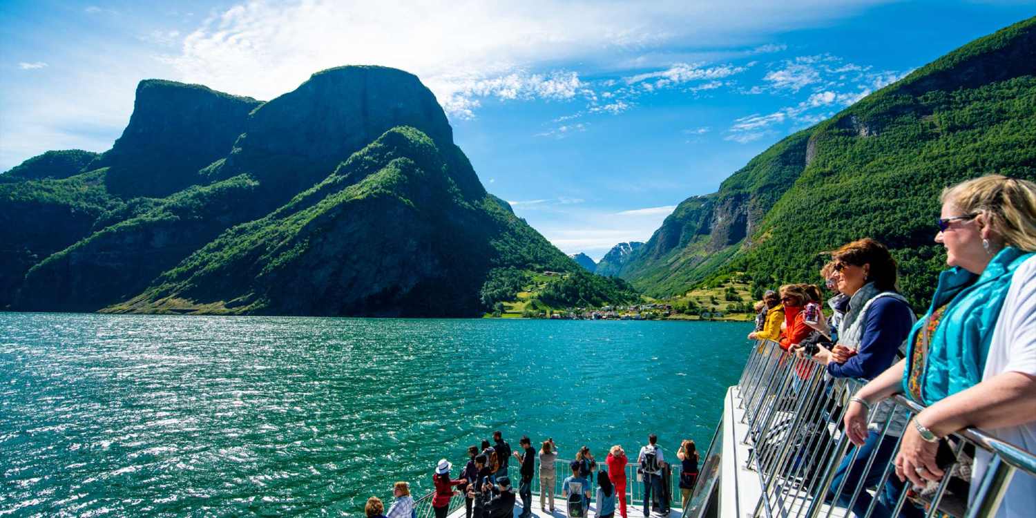 Flotte motiver på en fjordtur fra Bergen
