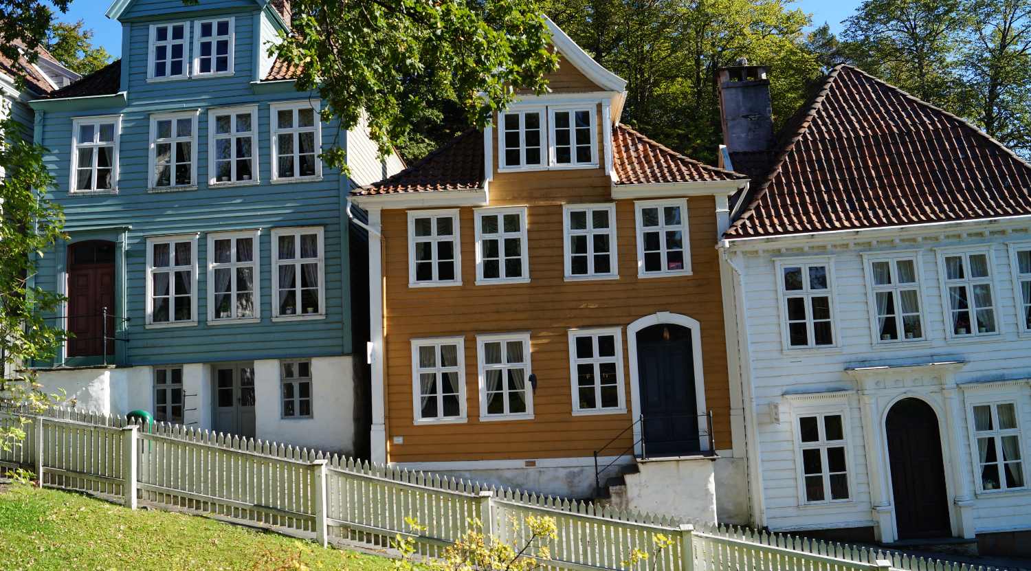 Top 10 steder for gode bilder - Gamle Bergen