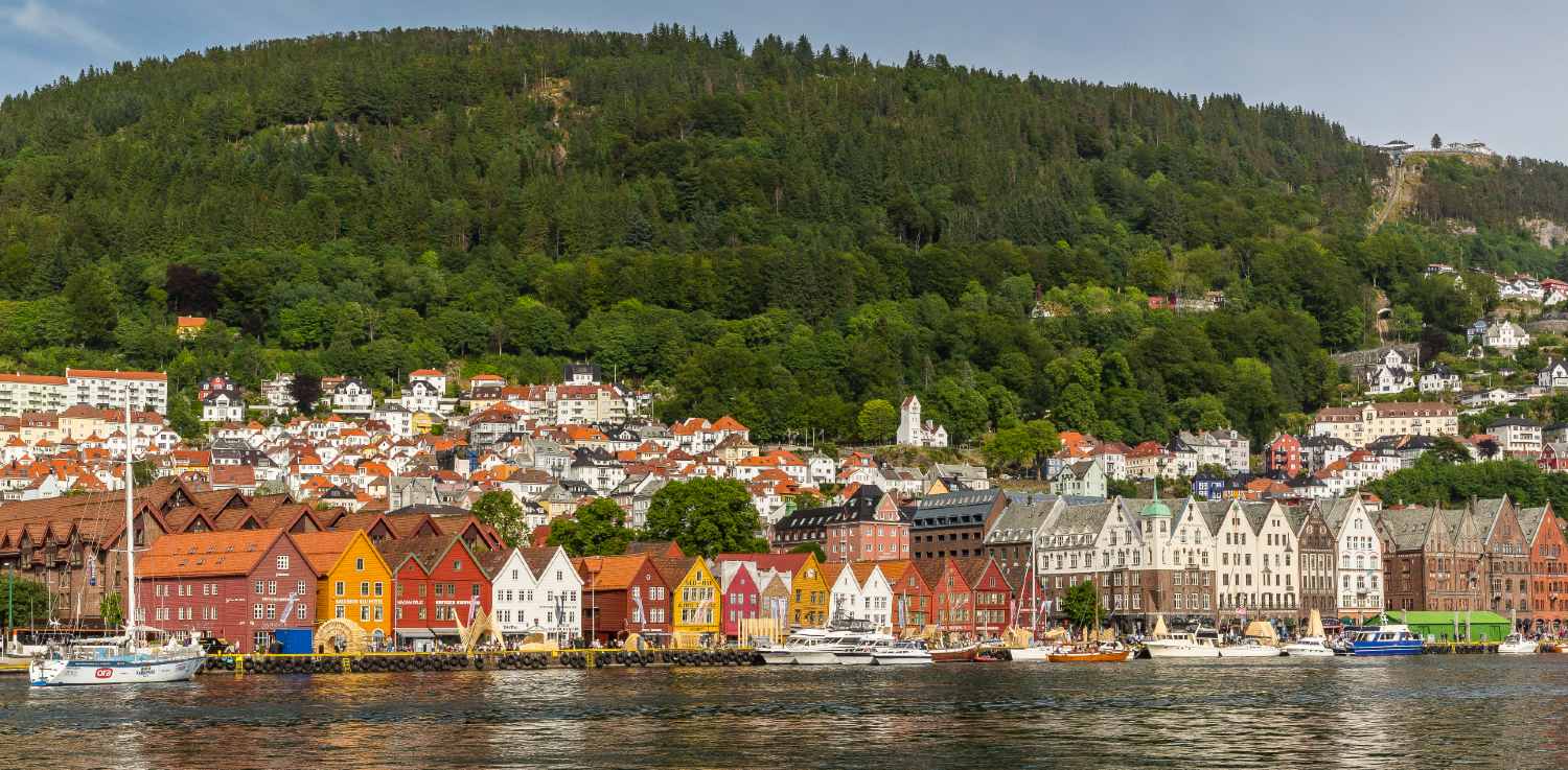 Bilder fra Bergen - trehus