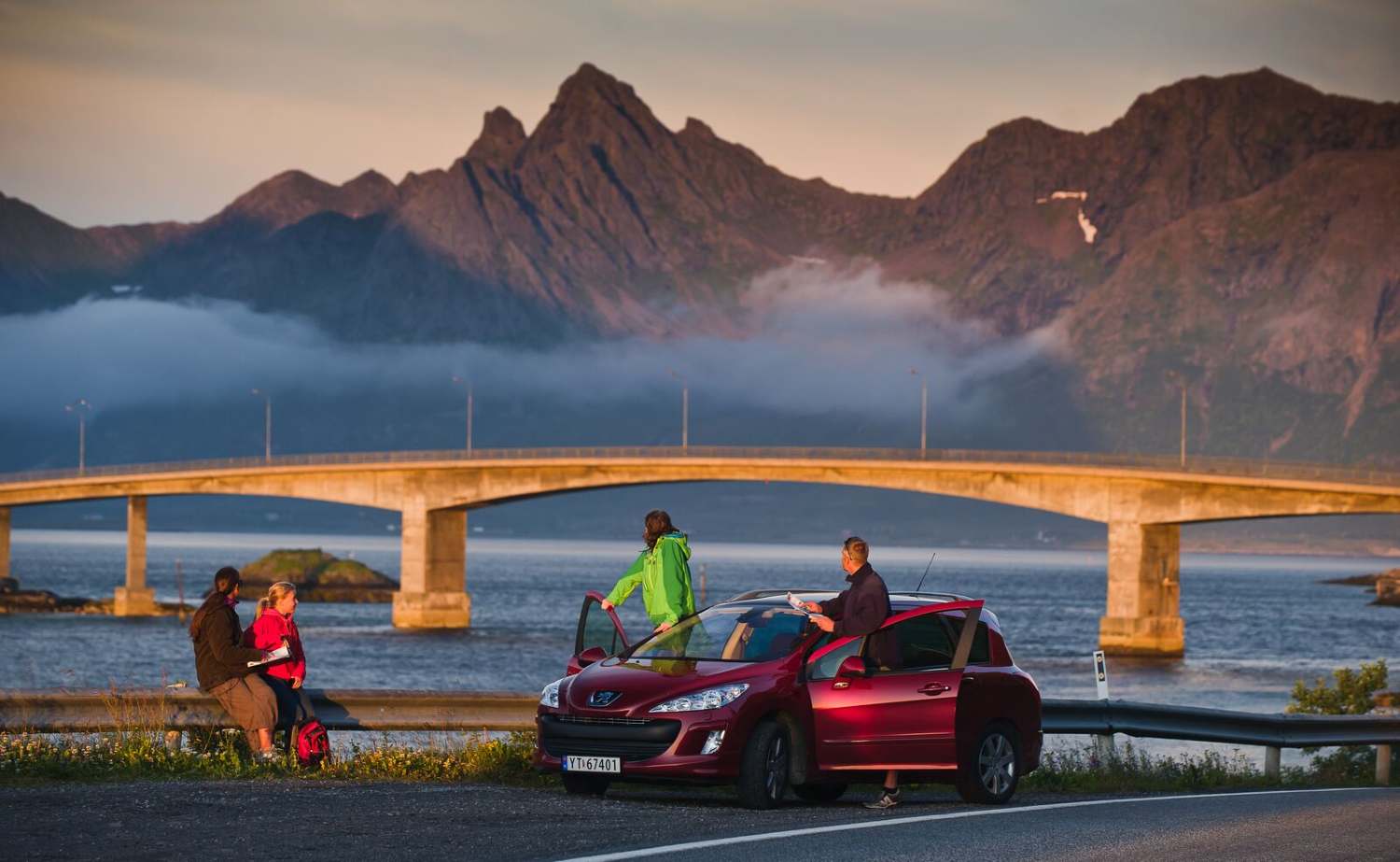 Kjøre Bergen Tromsø