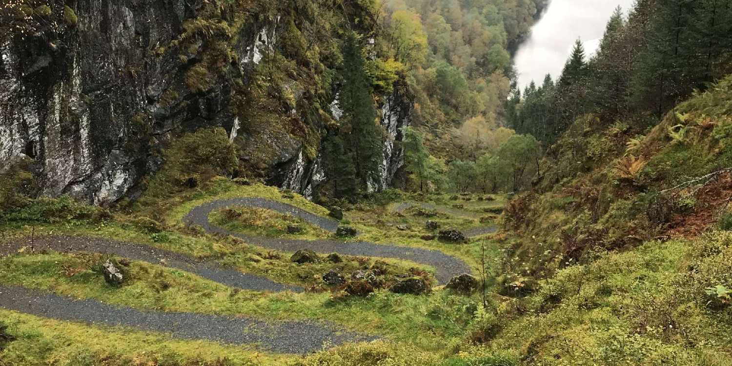 Kossdalssvingane på Osterøy