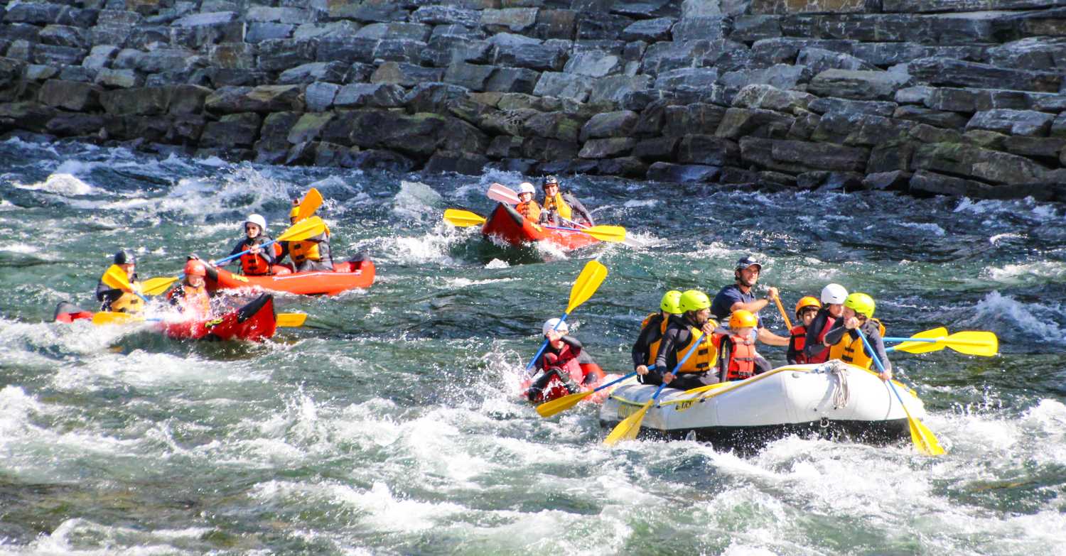 Ting å gjøre på Voss - rafting