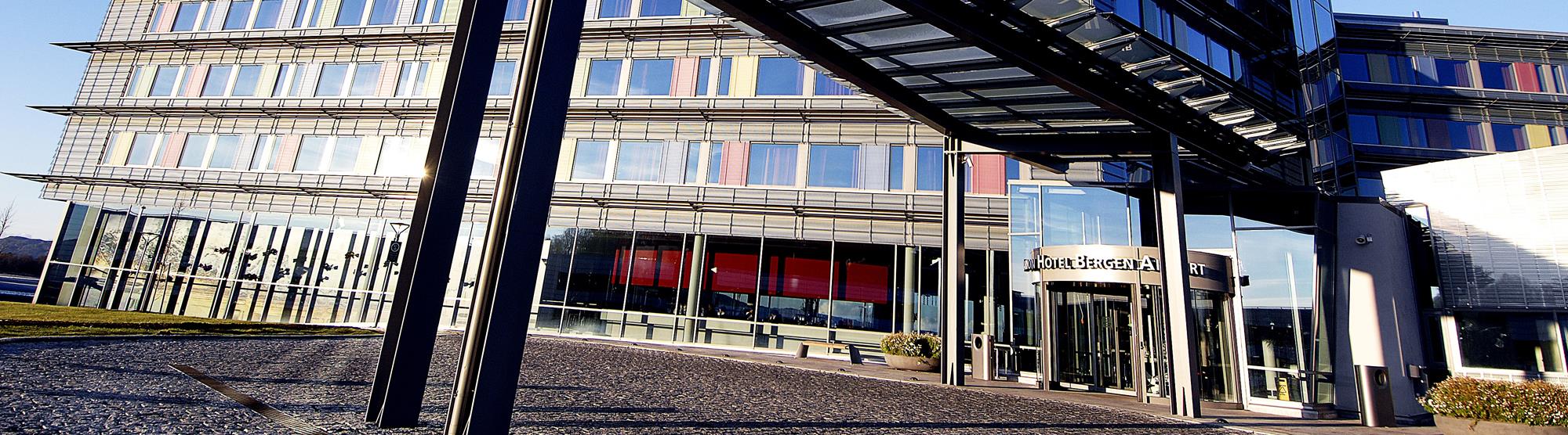 Bo praktisk på hotell ved Flesland