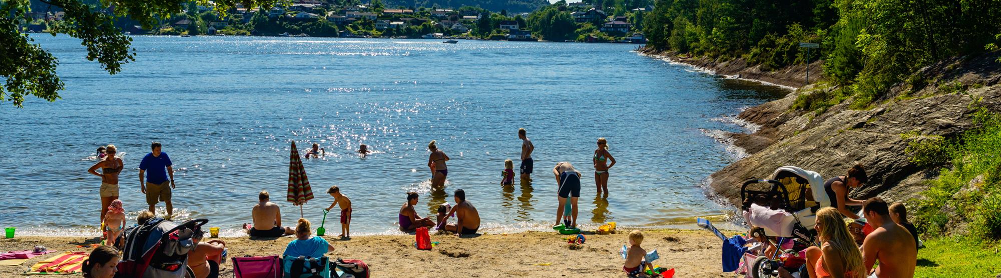 Badestrender i Bergen