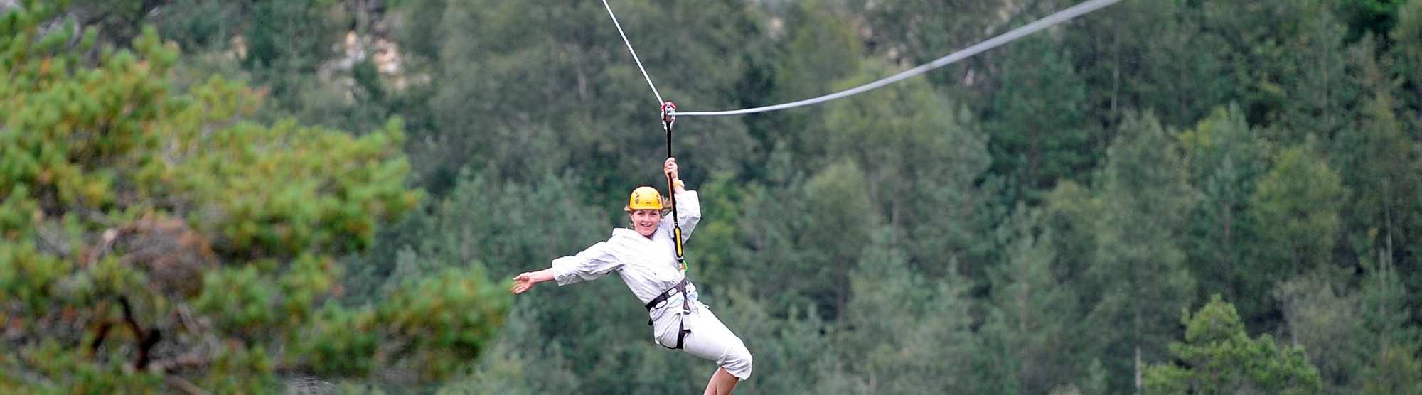 Incentive/firmatur med fart og spenning - zipline
