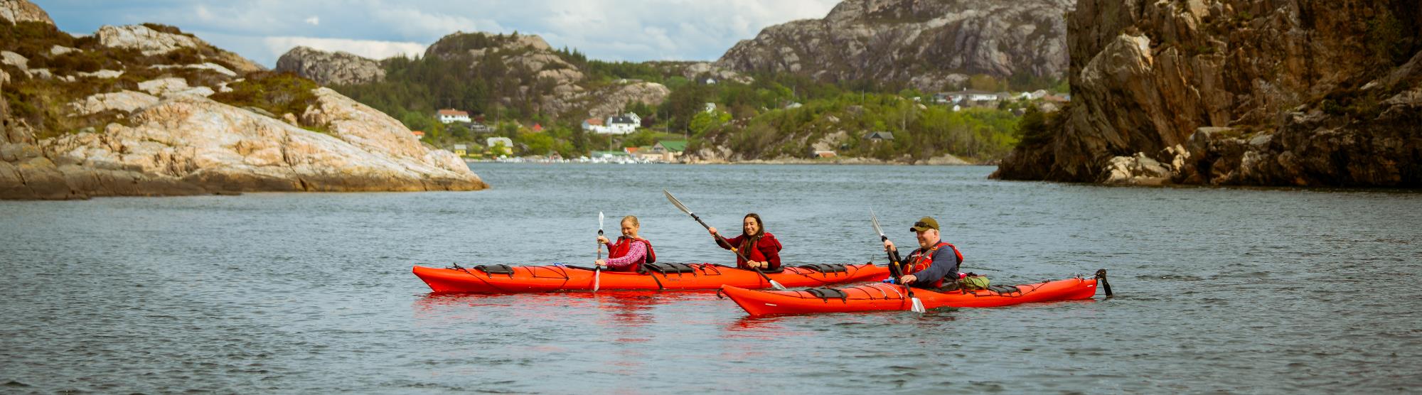 Kajakkturer fra Bergen