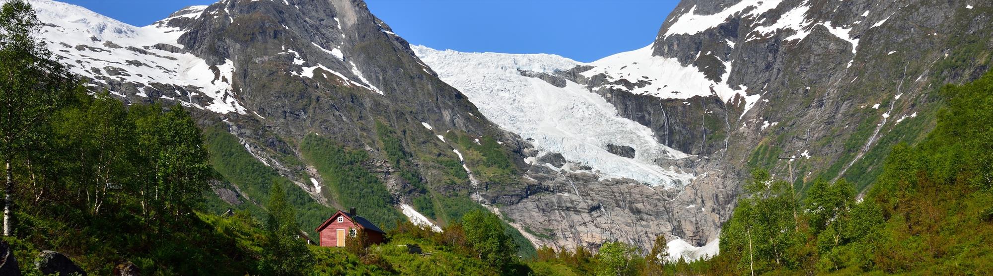 Die 4 beliebtesten Gletscher in der Nähe von Bergen