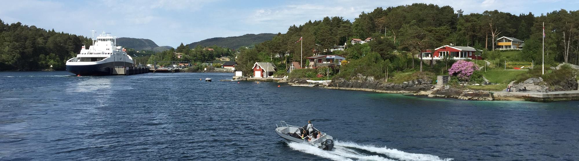 Ferjer på Vestlandet