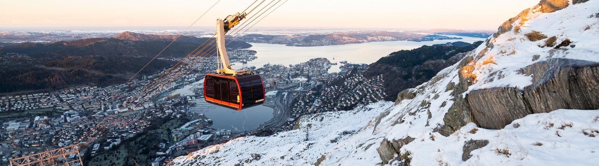 Påske i Bergen og på Ulriken