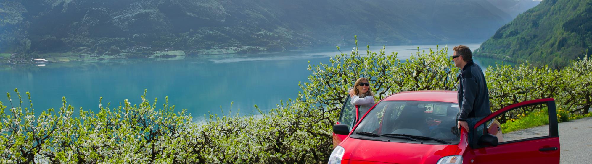 Biltur fra Bergen til Hardanger
