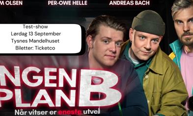 Stand up med Joakim Olsen og Tjommier