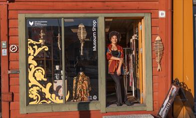 Museum shop at Bryggen