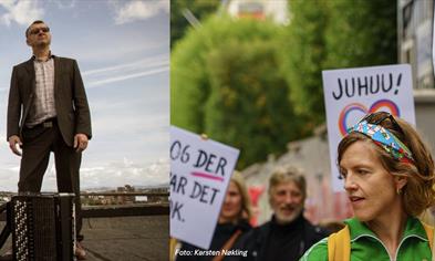Protestkonsert med Johan Egdetveit og Marianne Aanerud