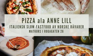 Matkurs: Pizza ala Anne Lill