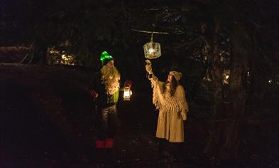 Vandreteater i Bekkjarvik Park