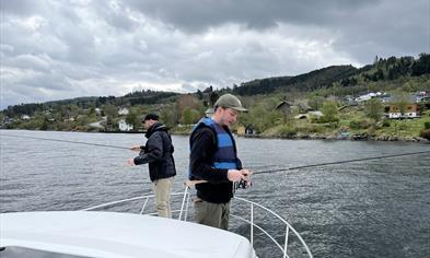Fiske fra båten