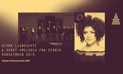 Divna Ljubojević og koret «Melódi»