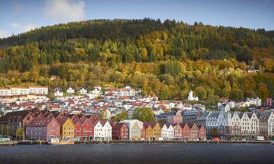 Unesco World Heritage Site Bryggen in Bergen