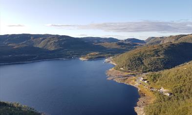 Utsikt fra Husefjellet