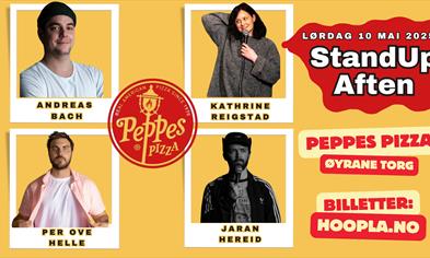 Stand Up Aften - Peppes Øyrane Torg