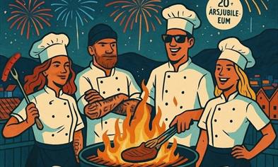 "Chefs on Fire" på Sanntaket