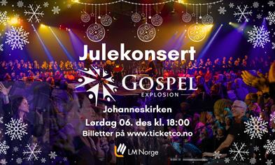 Julekonsert med Gospel Explosion Bergen