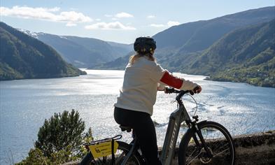 Osterøy e-bike tour with fjord lunch and RIB return to Bergen