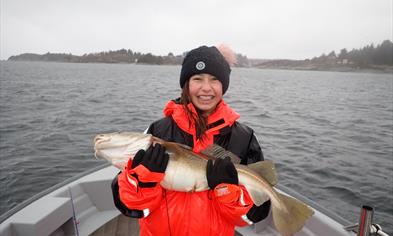 Flott fangst på fisketur med Fjord Expedition