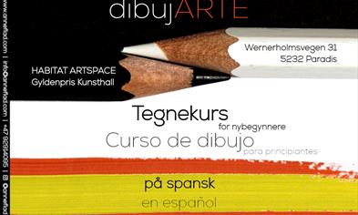 Tegnekurs for nybegynnere "dibujARTE" for voksne (på spansk)