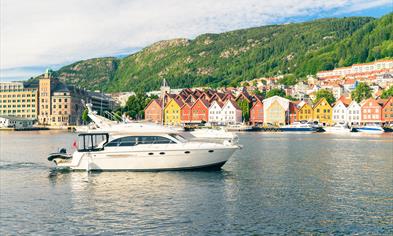 MS Sea More by Bryggen UNESCO World Heritage Site