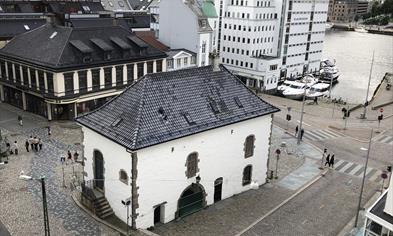 Murhvelvingen eller Muren, sett fra oven