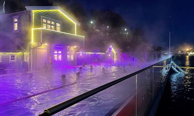 Swimming in winter