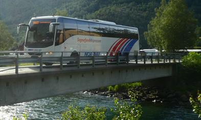 The Sognefjord Express running between Bergen and Sogndal