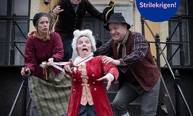 Teatervandring Strilekrigen