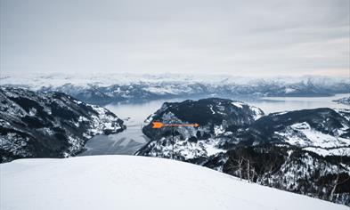 A view of the Hardangerfjord