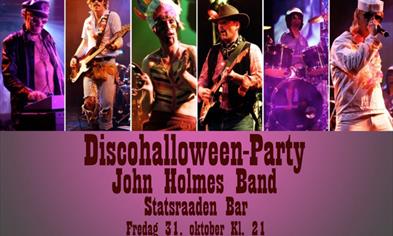 John Holmes Band Discohalloween-Party