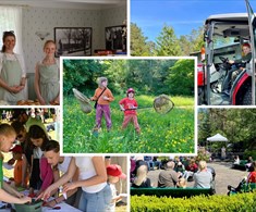 Masse aktiviteter for barn og familier på Arboretets dag