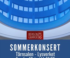 Sommerkonsert i Tårnsalen med Bergen Kammerkor