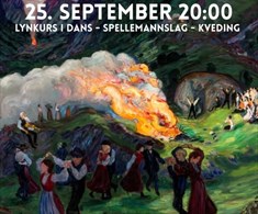 Folkedans-kveld med Bergen Ungdomslag Ervingen!