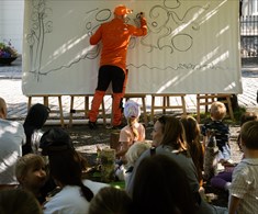 Gratis tegneshow søndag 22. juni kl. 12 og kl. 14 sammen med den kjente tegneren fra NRK, Øisteins blyant